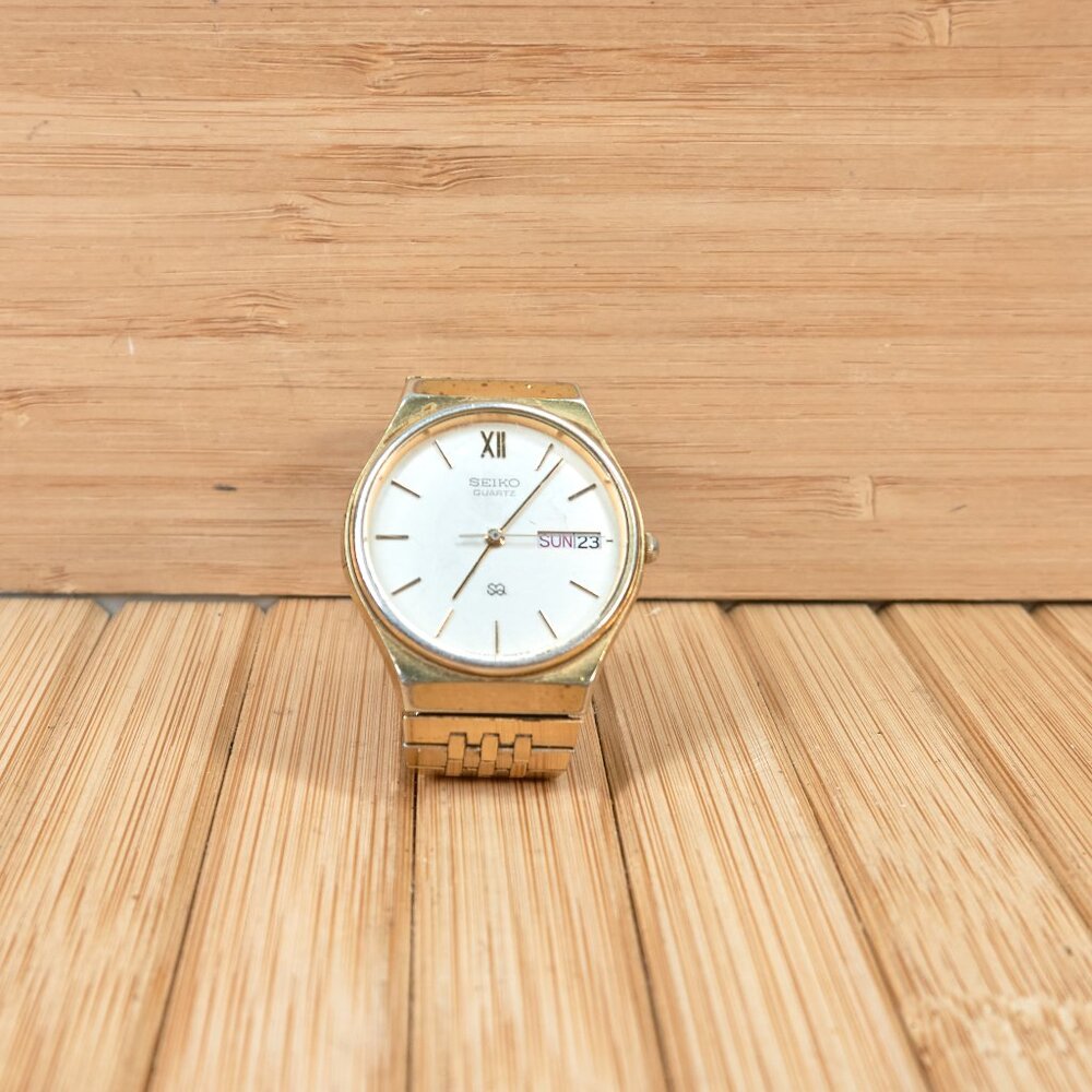 Vintage Seiko Quartz Men’s Watch Gold Tone 8223-7069